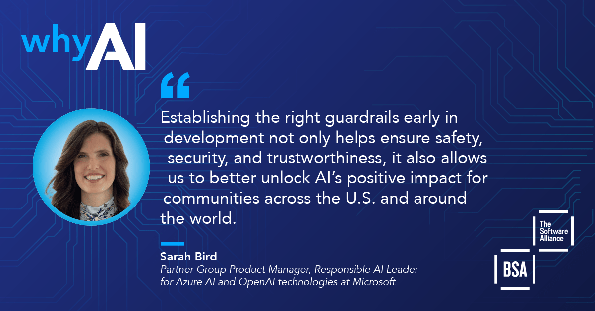 Why AI? Microsoft’s Sarah Bird on AI’s Positive Impact on Communities